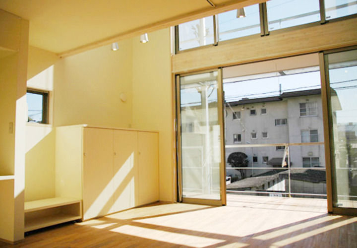 窓を開けると圧倒的な開放感に