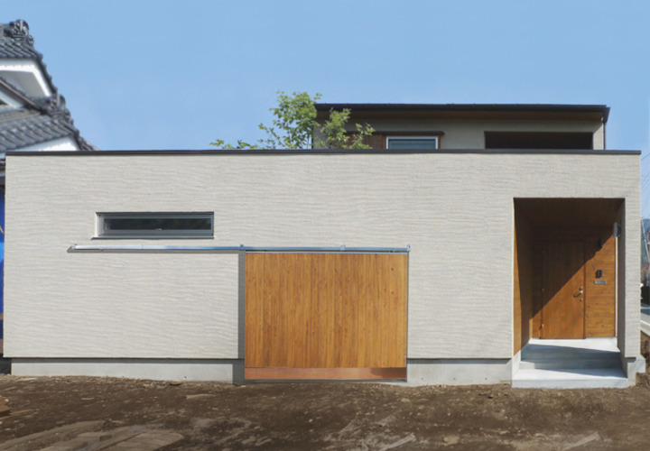 シンプルな外観