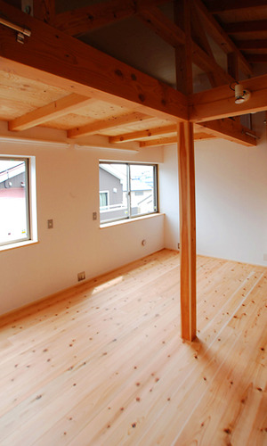 立体的に使える子供室