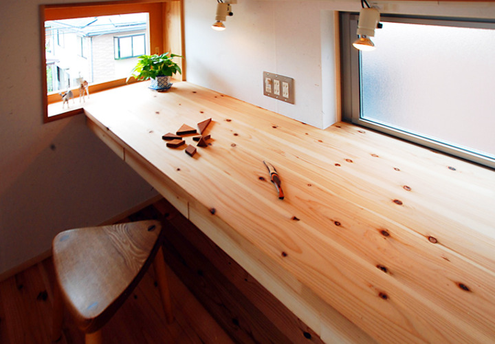 落ち着きのあるスタディスペース