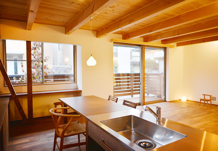 キッチンとダイニングの関係