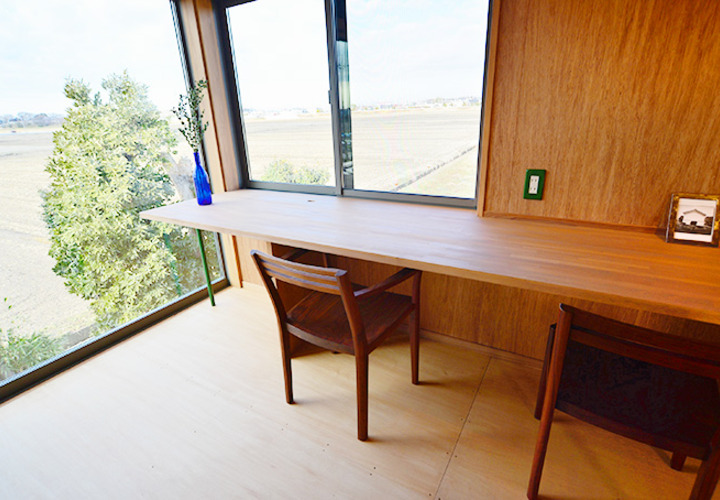 眺めの良い書斎