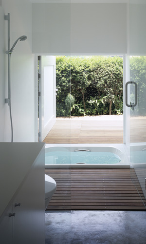 緑山の家　浴室