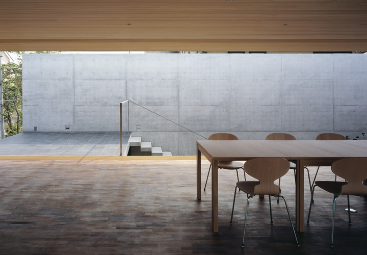 緑山の家　リビング