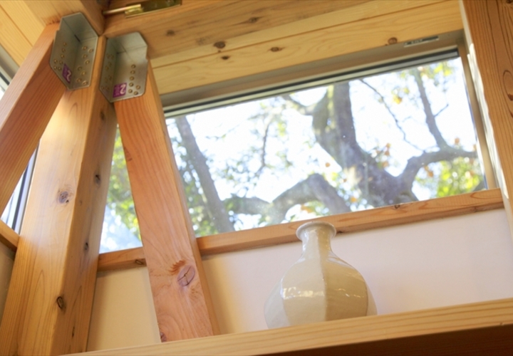 ハイサイドの窓からの眺め