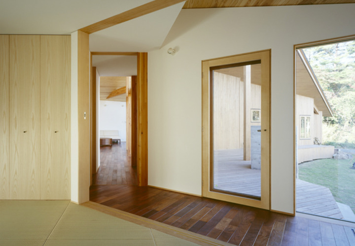 斜めの壁の効果