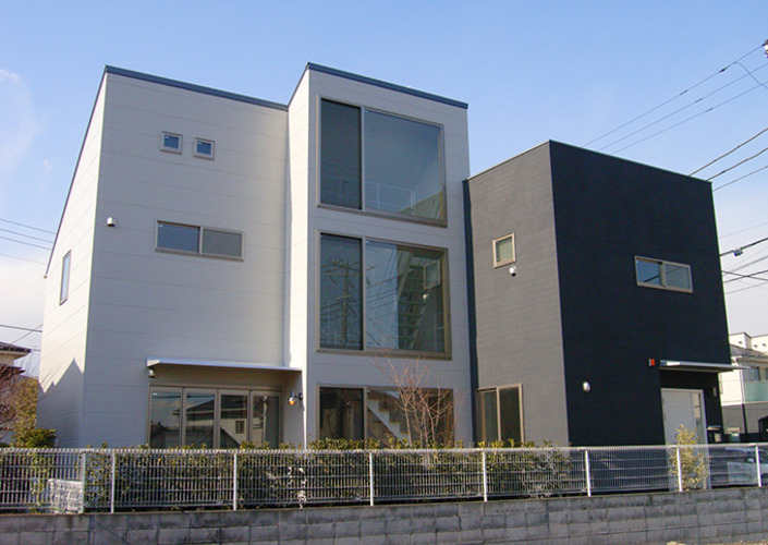 リビング・キッチンの家