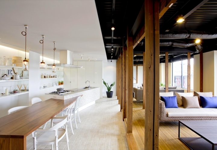 リゾートホテルのような空間