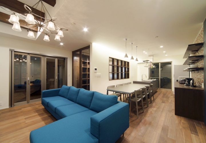 シェアハウス～リビングキッチン