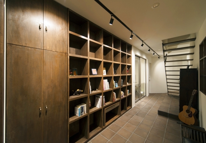 シェアハウス～通路のギャラリー