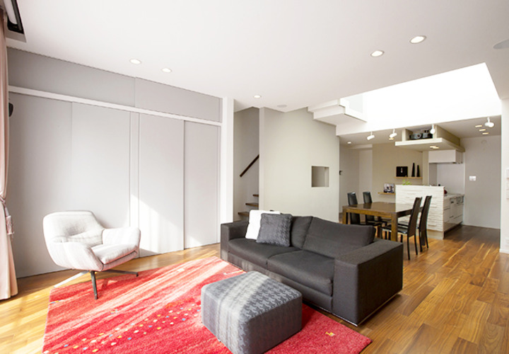 ゆったりくつろぐリビング