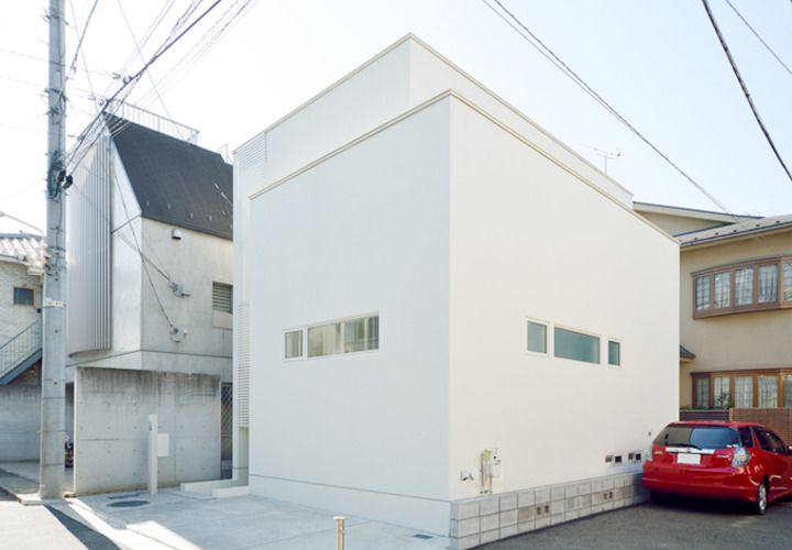 どこから見てもすっきり洗練されている外観