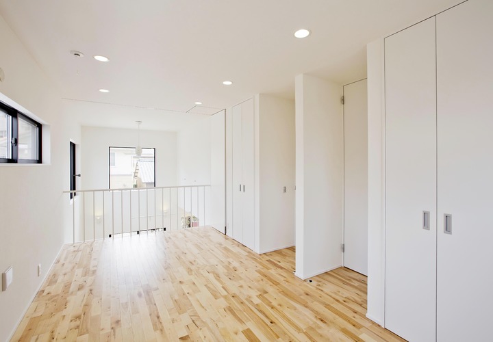 無垢材のぬくもりが優しい子供部屋