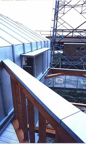 3階デッキの展望は気持ちいい