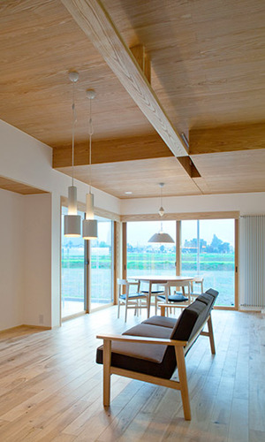 いつも家族が集うLDK