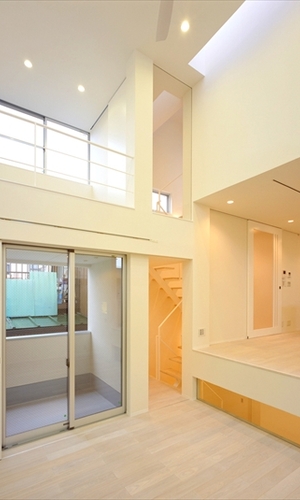 多種多様な空間に面するスペース