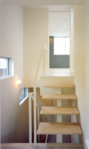 開放感のあるステップ