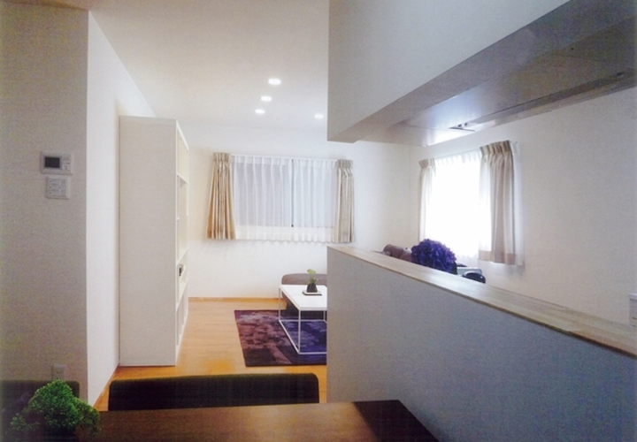 落ち着けるリビング空間