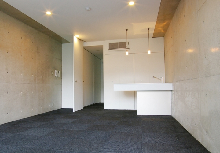シンプルモダンなワンルームマンション