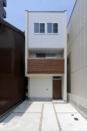 光筒のデザイナーズ住宅