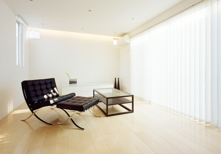 モダンな雰囲気が落ち着くリビング