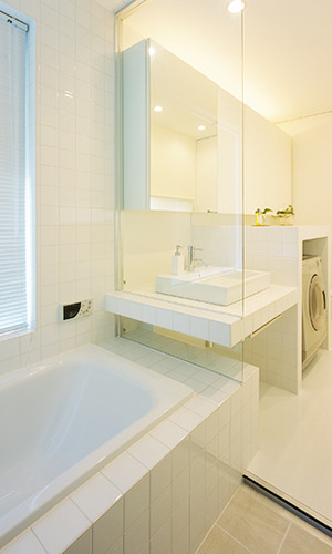 ホテルライクなバスルーム