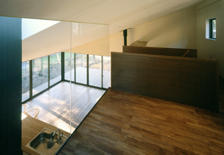 LDKを見下ろす書斎とプレイルーム