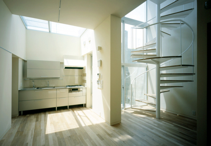 トップライトで明るいLDK