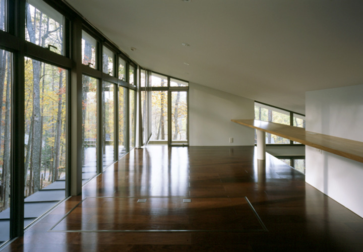 大きく開口したロフト