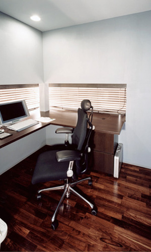 落ち着きのある書斎