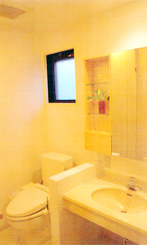 広々とした空間の水廻り