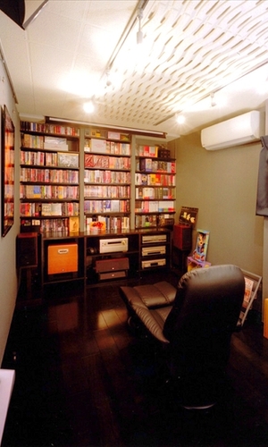 趣味に没頭できるスペース