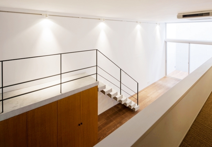 中間階～リビング～ドライエリア