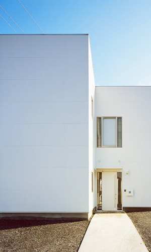 シンプルな外観