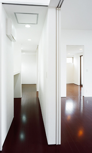 開閉できる部屋