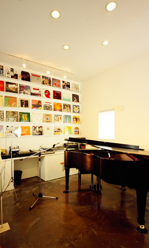 施主の音楽スタジオ