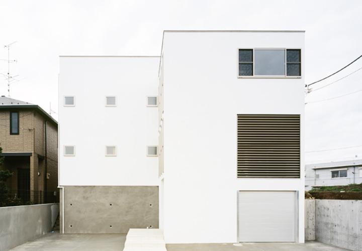 シンプルな外観