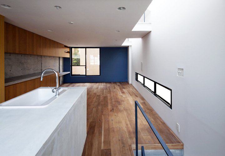 コンクリートのキッチン