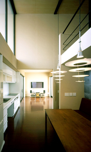 車椅子利用の為のリビング・ダイニング・キッチン