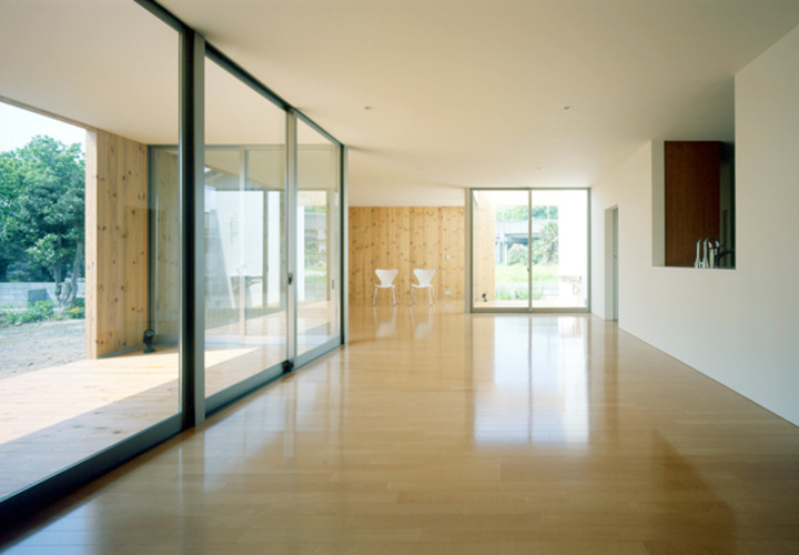 リビングから見た子供室スペース