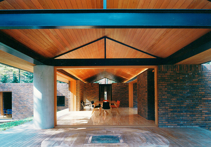 バーベキューテラスから