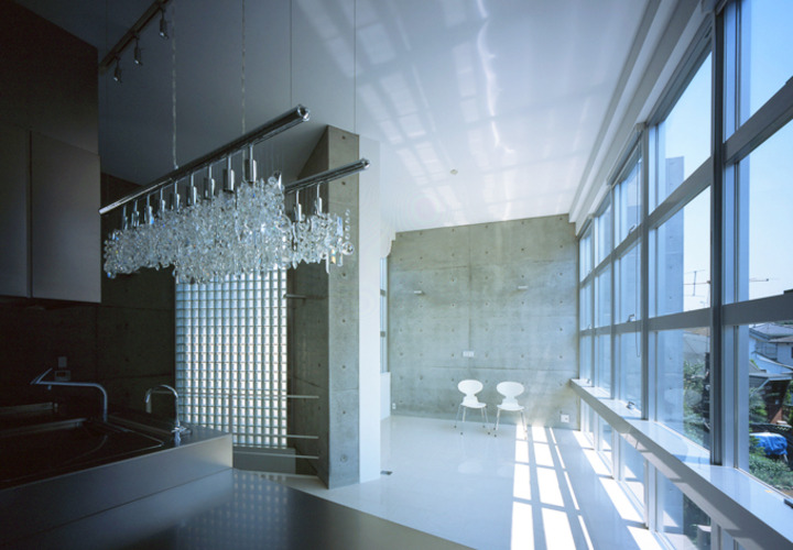 開放的でシンプルなLDK