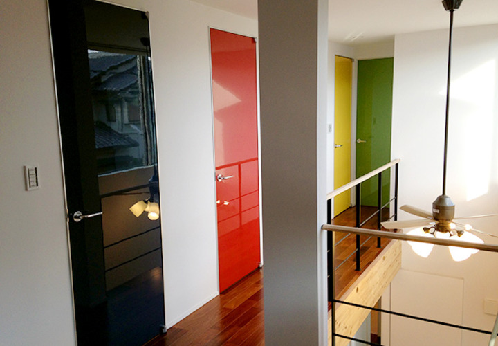 個性ある主寝室・子供部屋