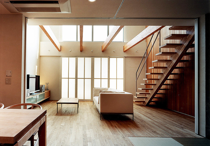 和室・リビング・ダイニングは可動式間仕切りを設置することにより、フレキシブルな空間に