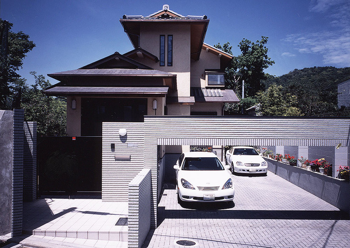 吹抜けのある和風住宅