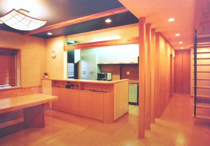 木質と珪藻土のDK