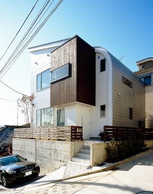 景色を切り採るローコスト住宅