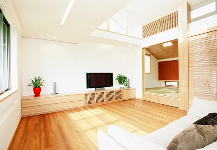 ハイサイドからたっぷり光がそそぐ