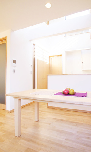 ナチュラルなダイニング