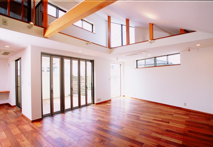 開放感がある吹き抜け